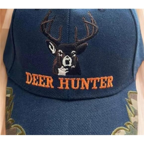 Embroidered Hat | Adjustable Sports Deer Hat | Sun Hat Protection - Picture 4 of 5